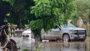 rescatan a un hombre levantado y aseguran vehiculo tras operativo en la pemex de culiacan lugar