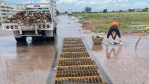 retira ayuntamiento de ahome basura del dren bayoneta basura
