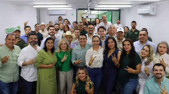 Ricardo Madrid se reúne con estructura del Partido Verde de todo Sinaloa