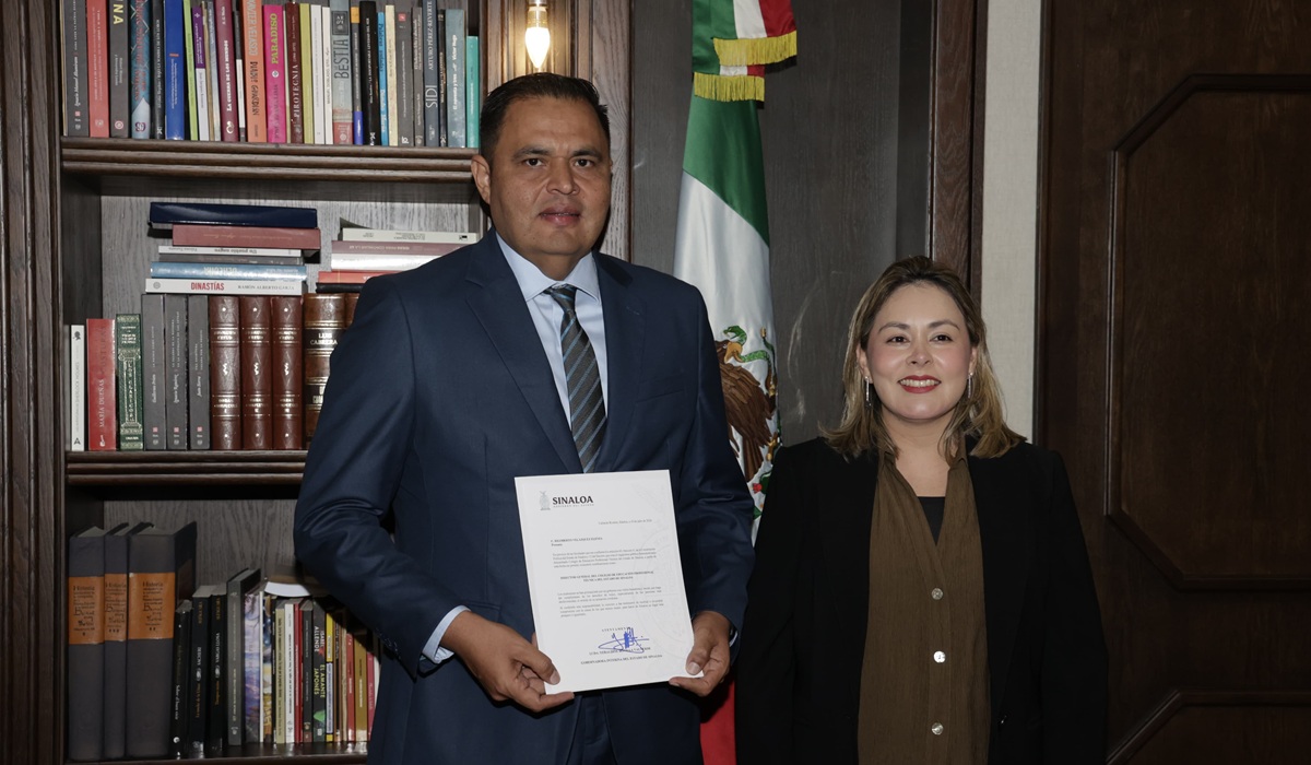 Rigoberto Velázquez Elenes, nuevo director de Conalep Sinaloa