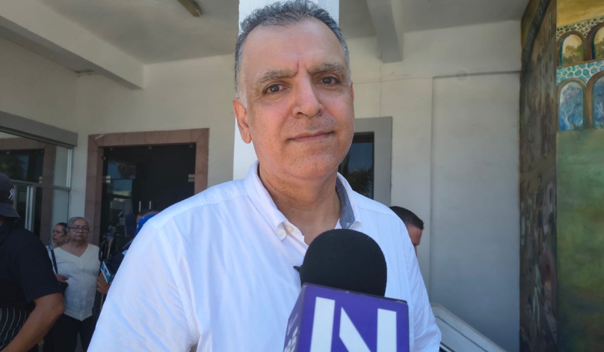 Roberto Vega, representante de locatarios del Mercado Pino Suárez de Mazatlán