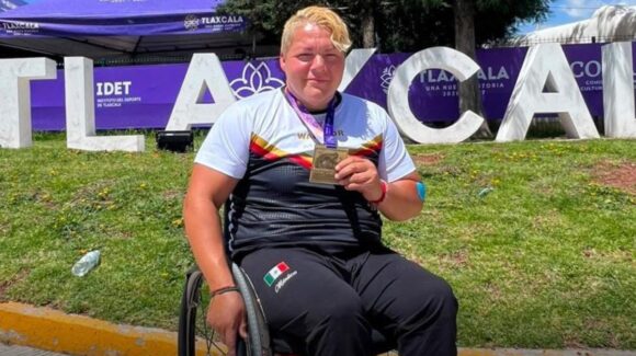Mazatlecas ganan medallas en el Grand Prix de Paratletismo 2026 en Tlaxcala