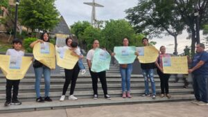 Se manifiestan en Culiacán por aparición con vida de Óscar Guadalupe Gándara
