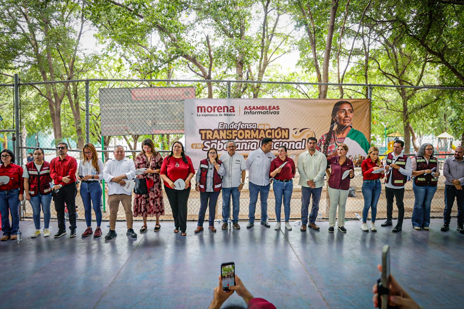 Se reúnen ocho aspirantes en Culiacán a la Coordinación de Defensa de la Transformación