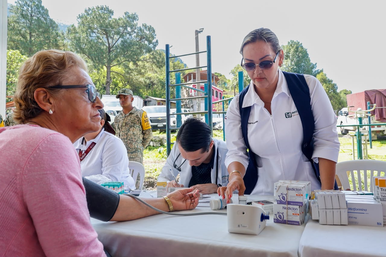 Sebides lleva jornada de salud y servicios a comunidades de Concordia