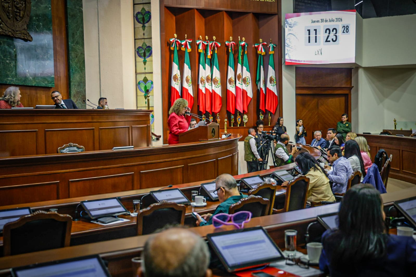 Sesión del Congreso del Estado