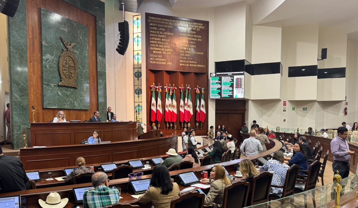 Sesión del Congreso de Sinaloa