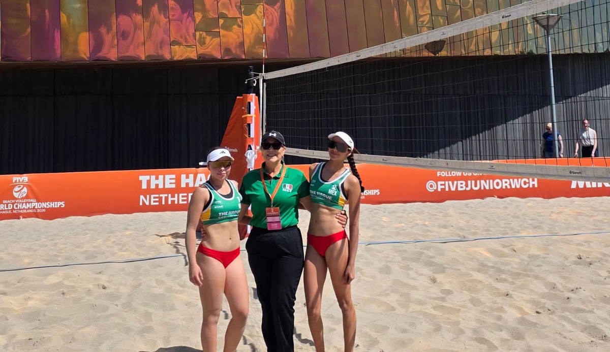 Sinaloenses participan en Campeonato Mundial de Voleibol de Playa sub-18