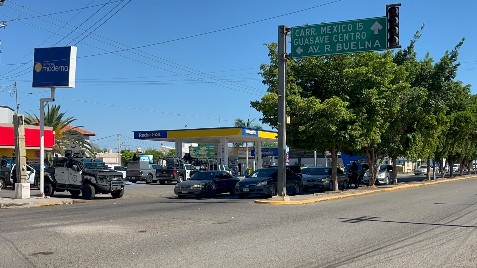 Sorprende en Guasave convoy de seguridad
