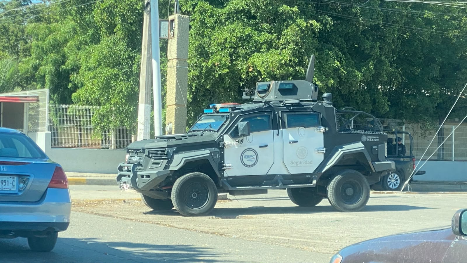 Sorprende en Guasave convoy de seguridad