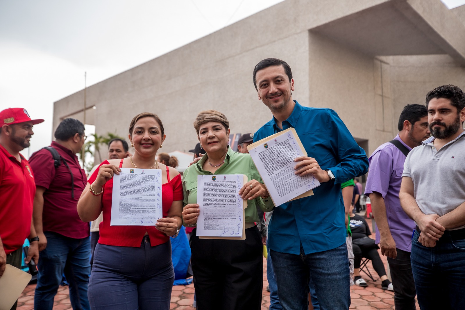 Stashag y Ayuntamiento de Guasave firman contrato colectivo