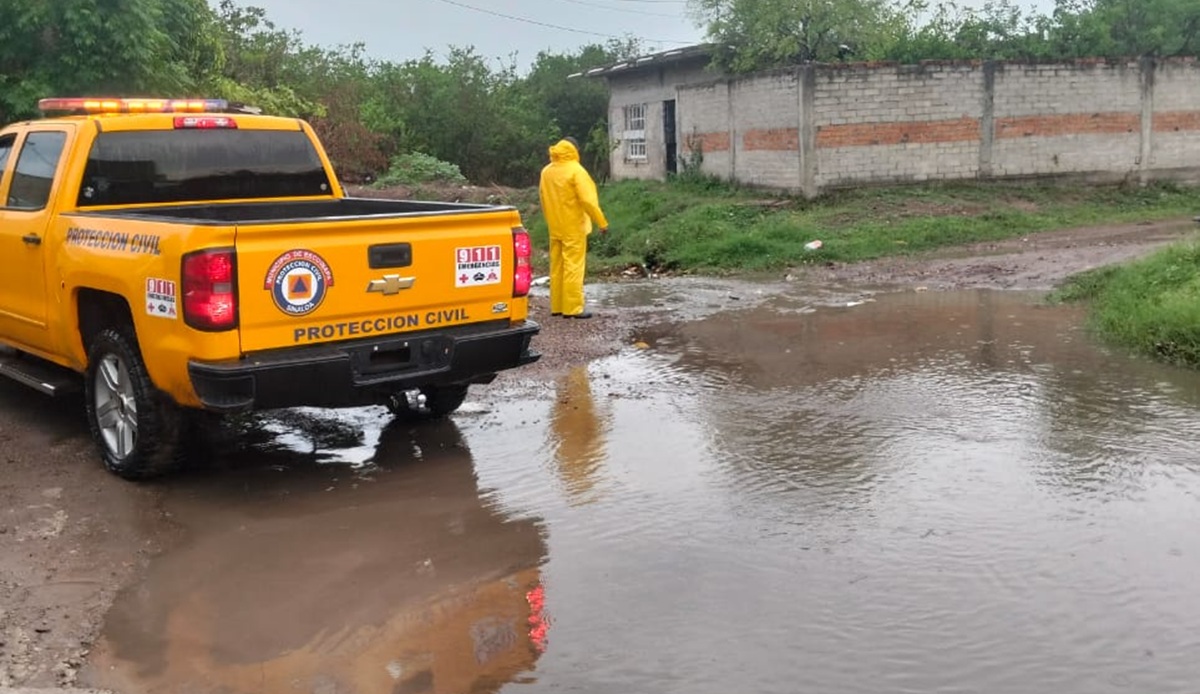 Supervisión de Protección Civil en Escuinapa tras lluvias