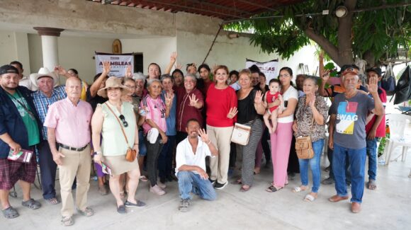 Tere Guerra promueve en Guasave, Sinaloa, la defensa de la Transformación y la soberanía nacional