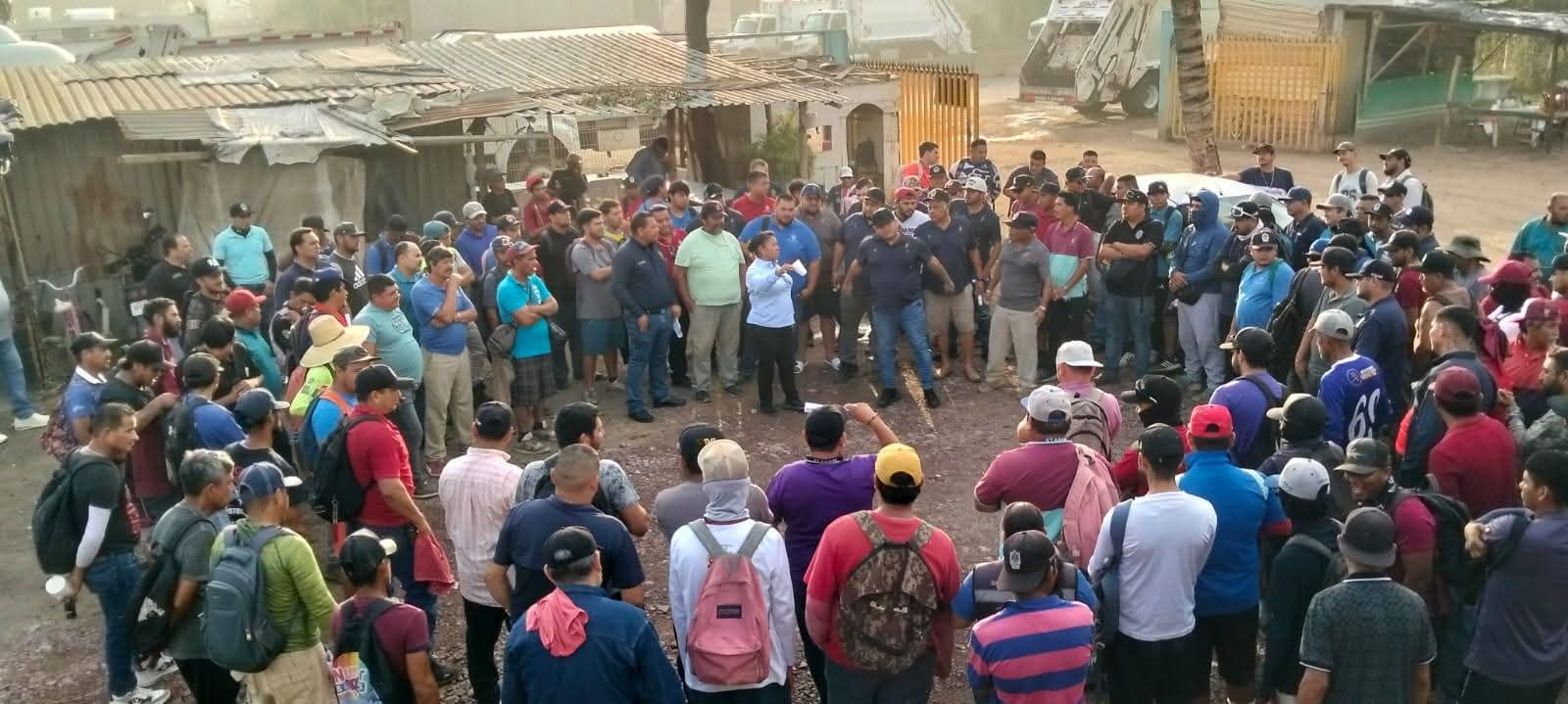 Trabajadores de Aseo Urbano de Mazatlán suspenden labores de recolección