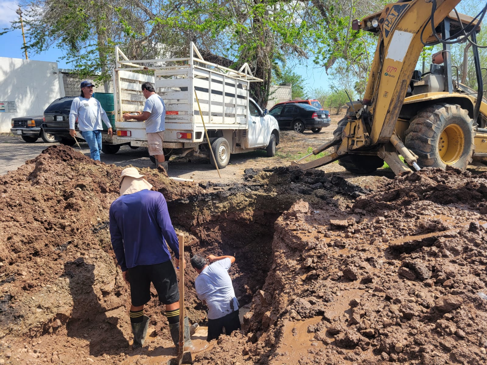 Fuga deja sin agua a Los Limones en la zona rural de Mazatlán