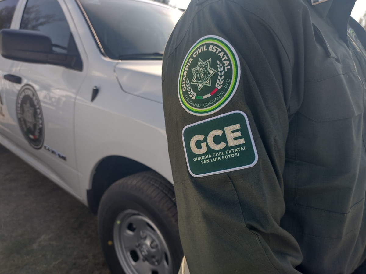 Uniformado de la Guardia Civil de San Luis Potosí