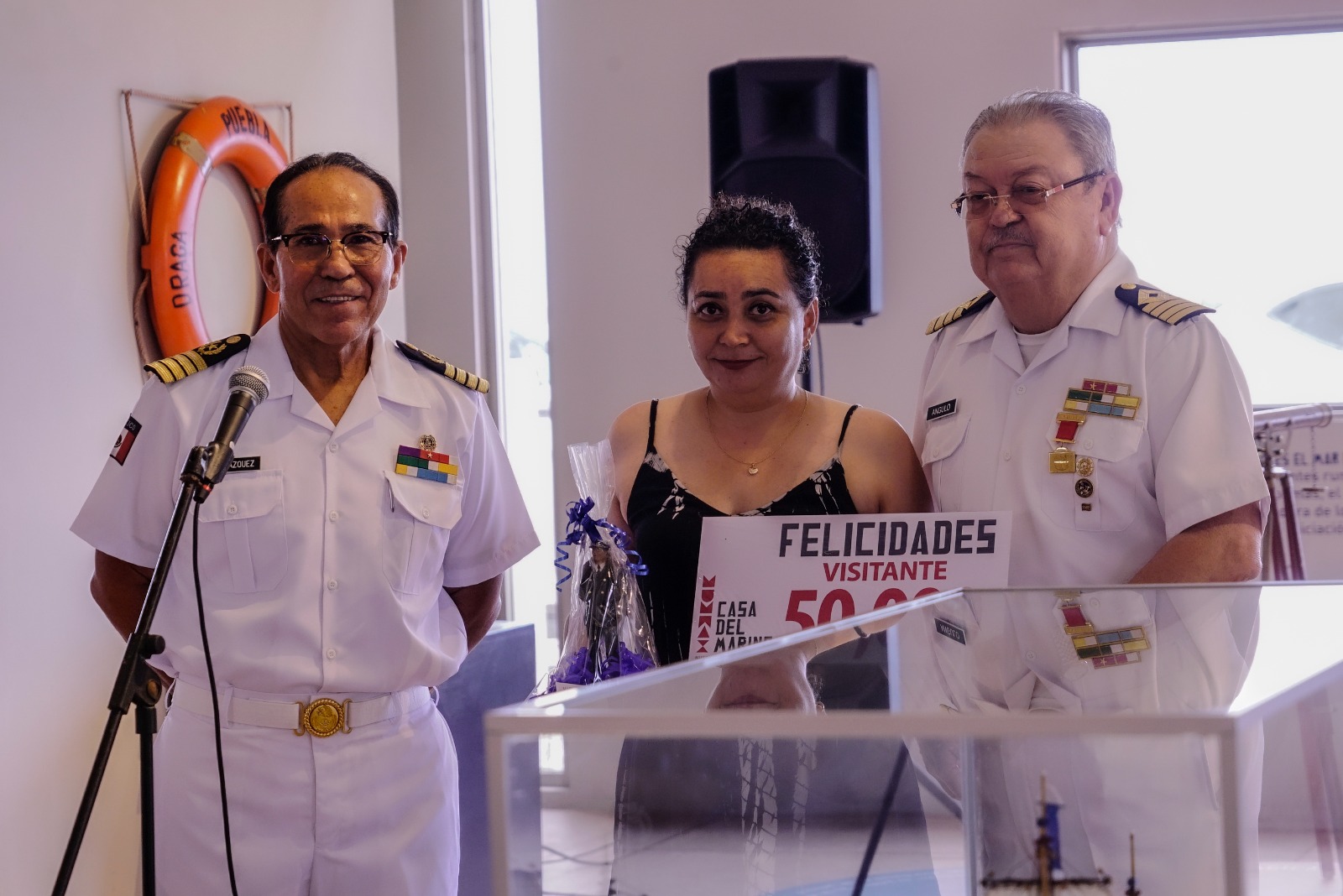 Visitante 50 mil del Museo Casa del Marino en Mazatlán