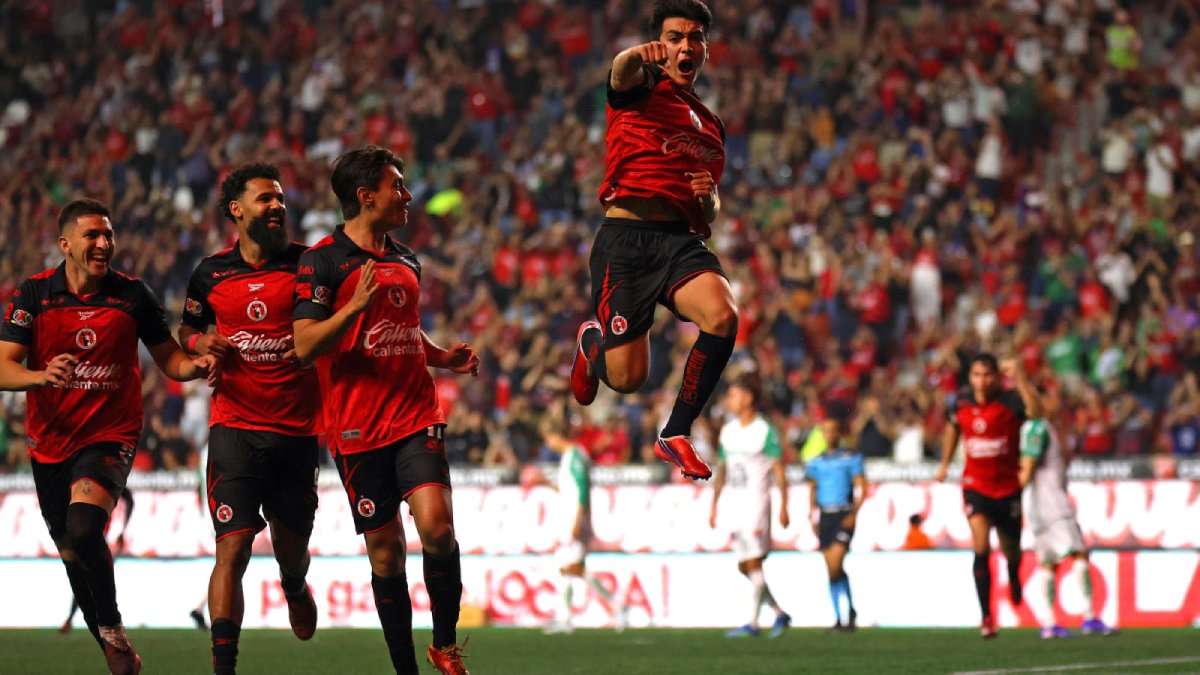 xolos encabeza la tabla luego de dos jornadas en el apertura 2026 de la liga mx