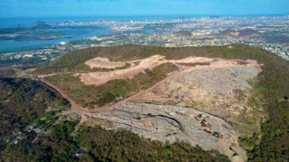 Ayuntamiento revisará condiciones del apiario y zona reforestada del basurón de Mazatlán, Sinaloa, tras incendio