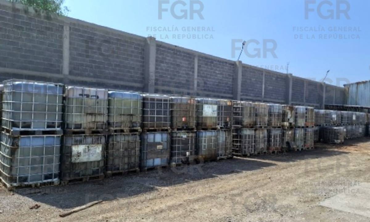 FGR desmantela cuatro centros clandestinos de combustible en tres estados