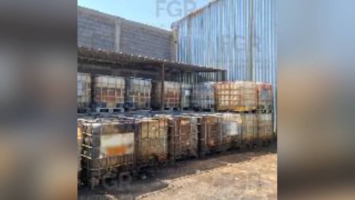 FGR desmantela cuatro centros clandestinos de combustible en tres estados