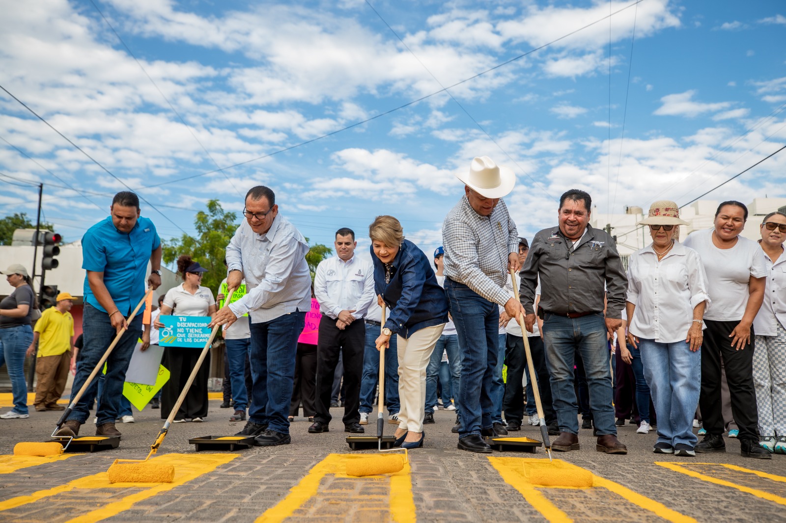 Día del Peatón en Guasave