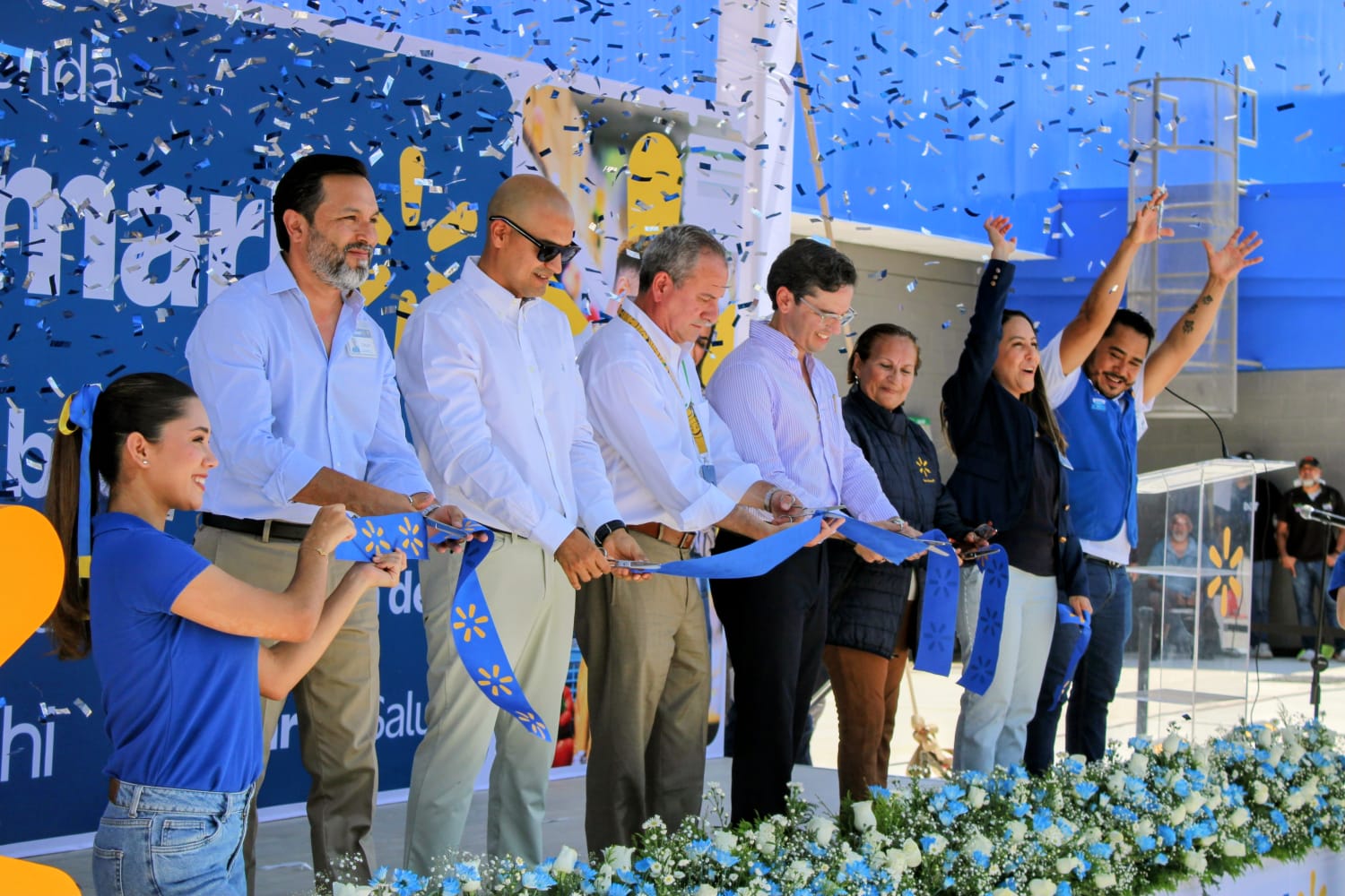 Inauguración Walmart Jaripillo, en Mazatlán