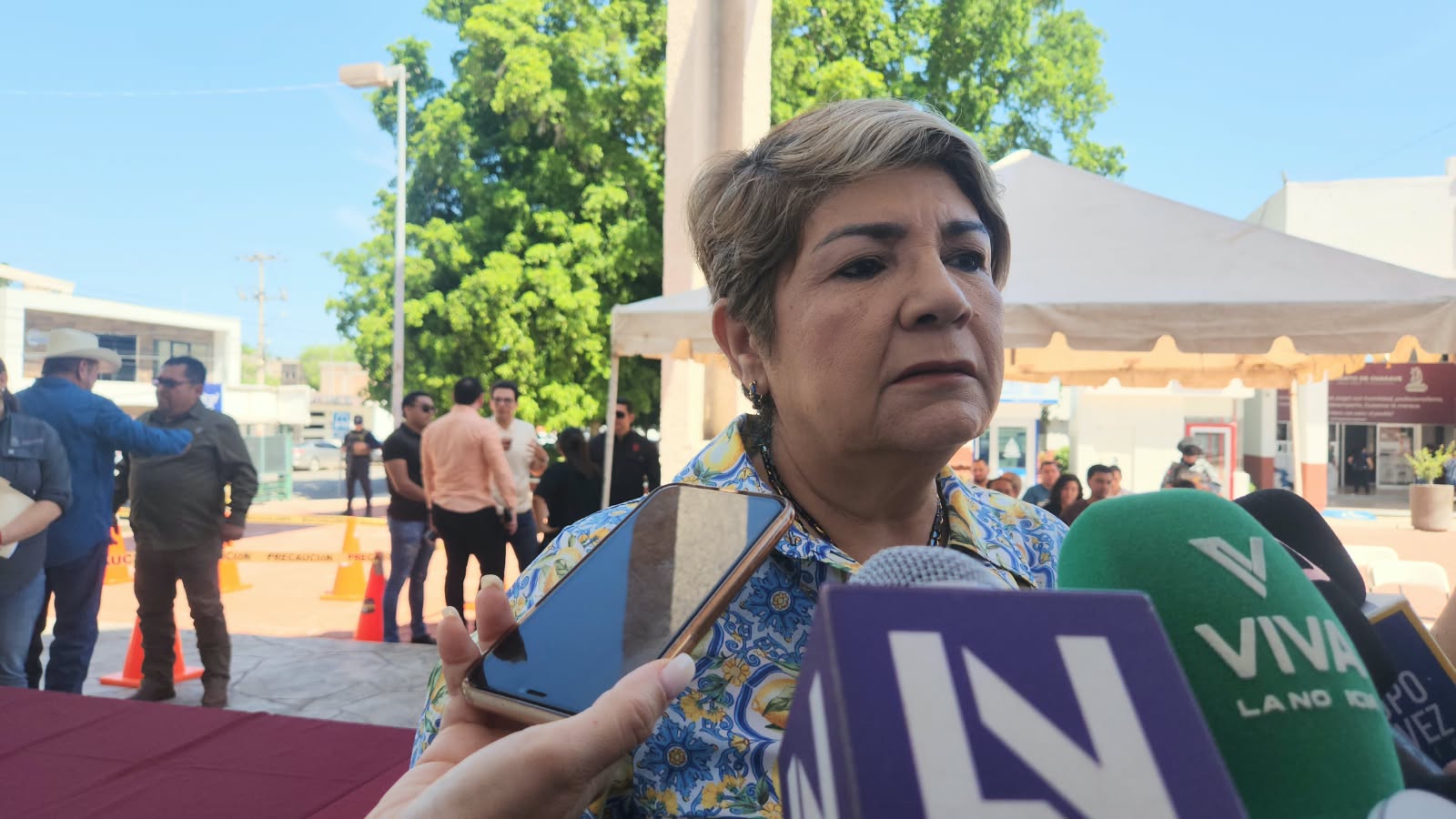 Alcaldesa de Guasave, Cecilia Rámirez en entrevista