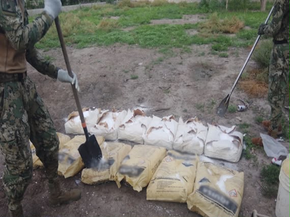 Aseguran Ejército y Marina arsenal y liberan a una persona privada de la libertad en el sur de Sinaloa