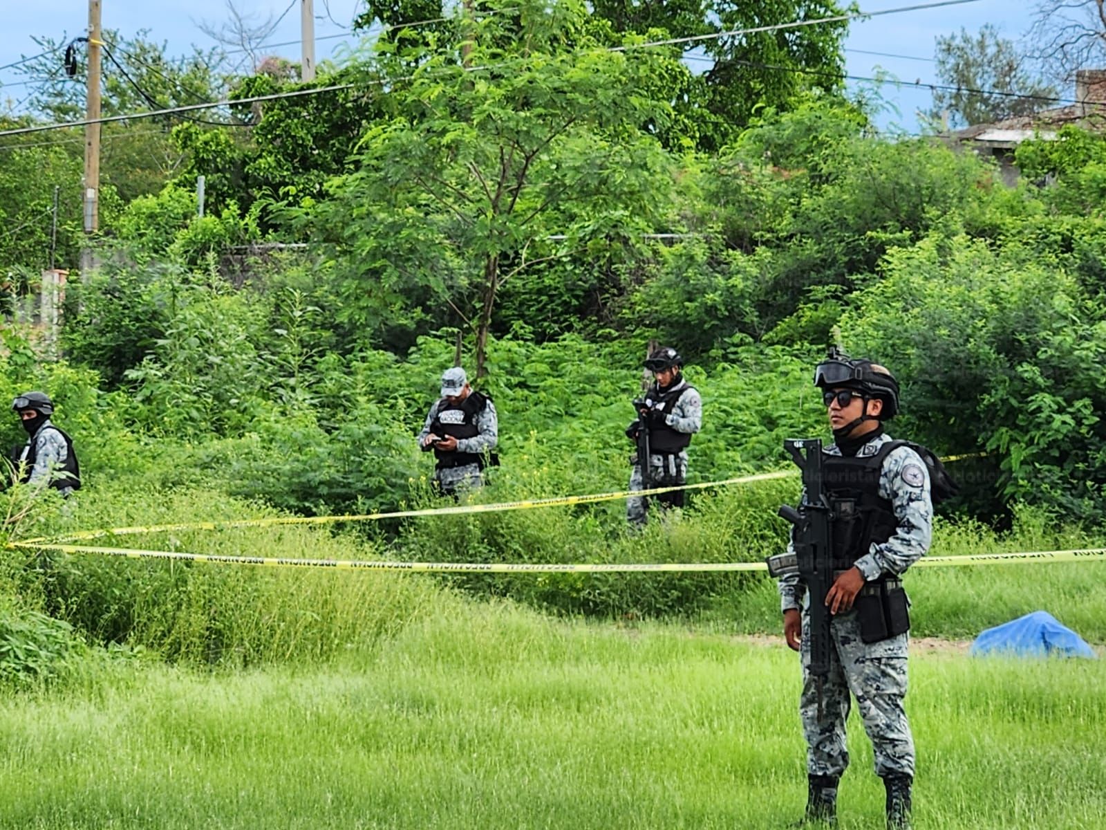 Asesinado localizan a un hombre en sector Lomas de Tamazula de Culiacán. Sinaloa