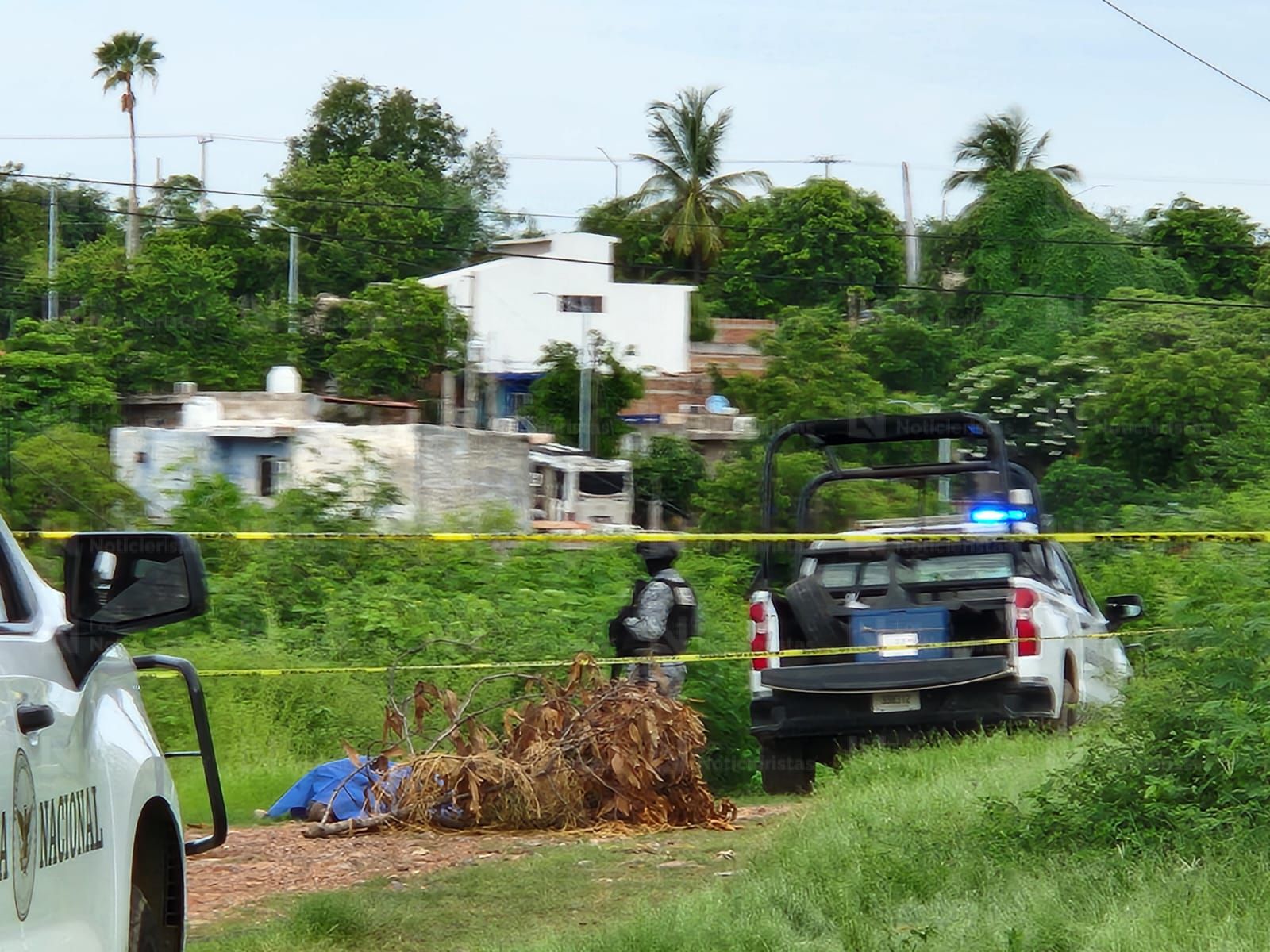 Asesinado localizan a un hombre en sector Lomas de Tamazula de Culiacán. Sinaloa