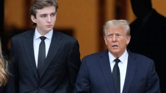 Medios iraníes difunden video con amenazas en contra de Barron, hijo menor de Donald Trump