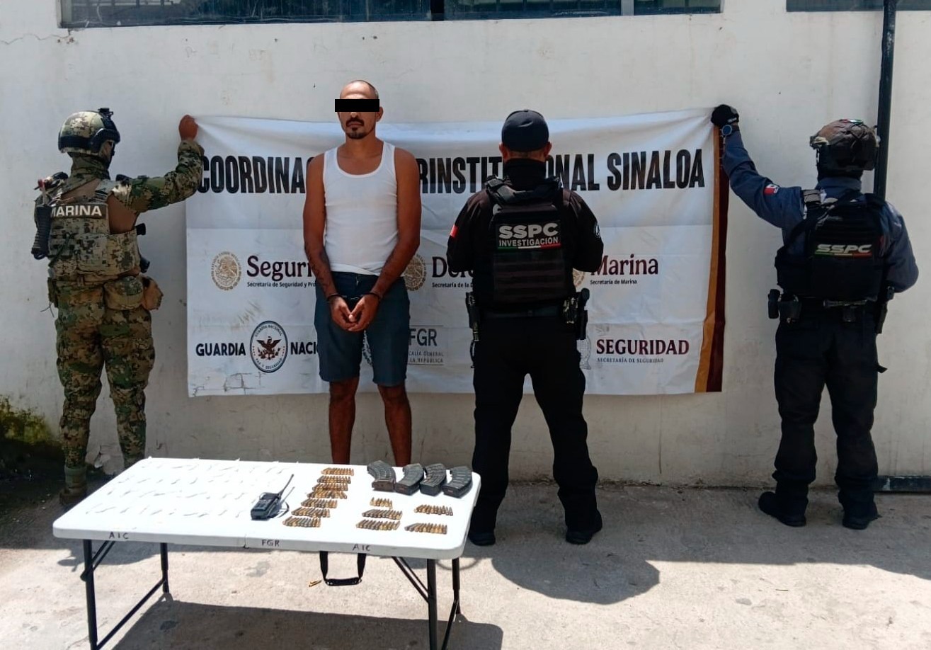 Cae en Mazatlán, Sinaloa presunto operador financiero de grupo delictivo