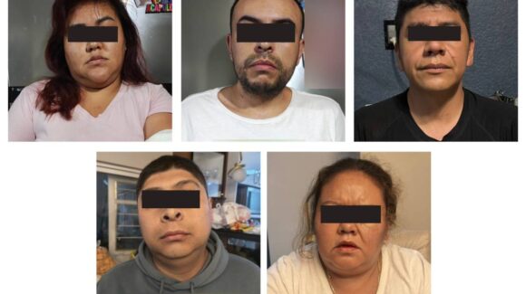 Caen cinco presuntos extorsionadores en CDMX; exigían cuotas a repartidores de apps