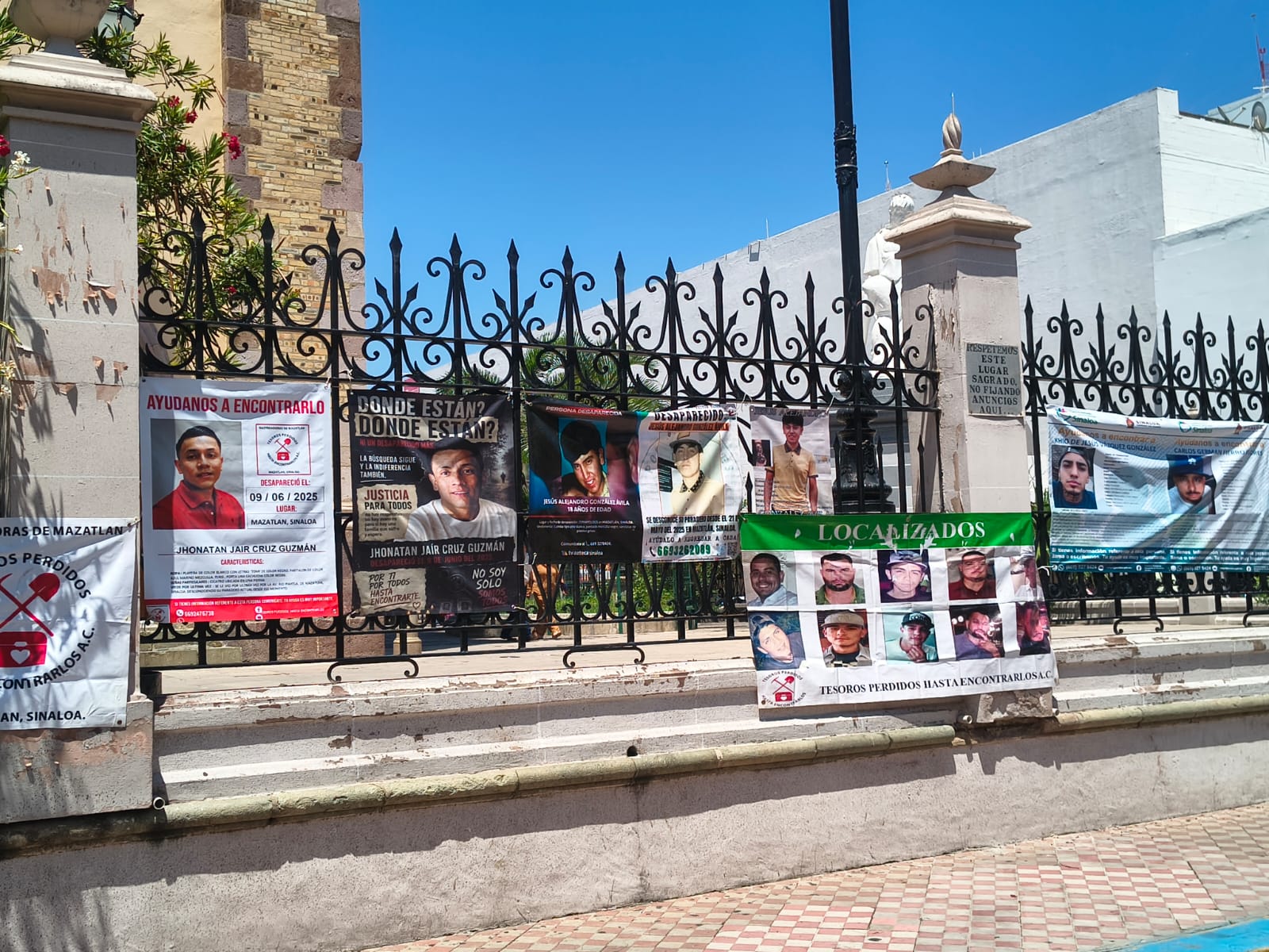 Colectivos realizan misa por desaparecidos en Mazatlán 4