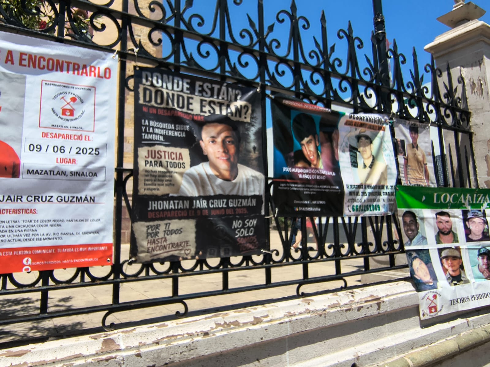 Colectivos realizan misa por desaparecidos en Mazatlán
