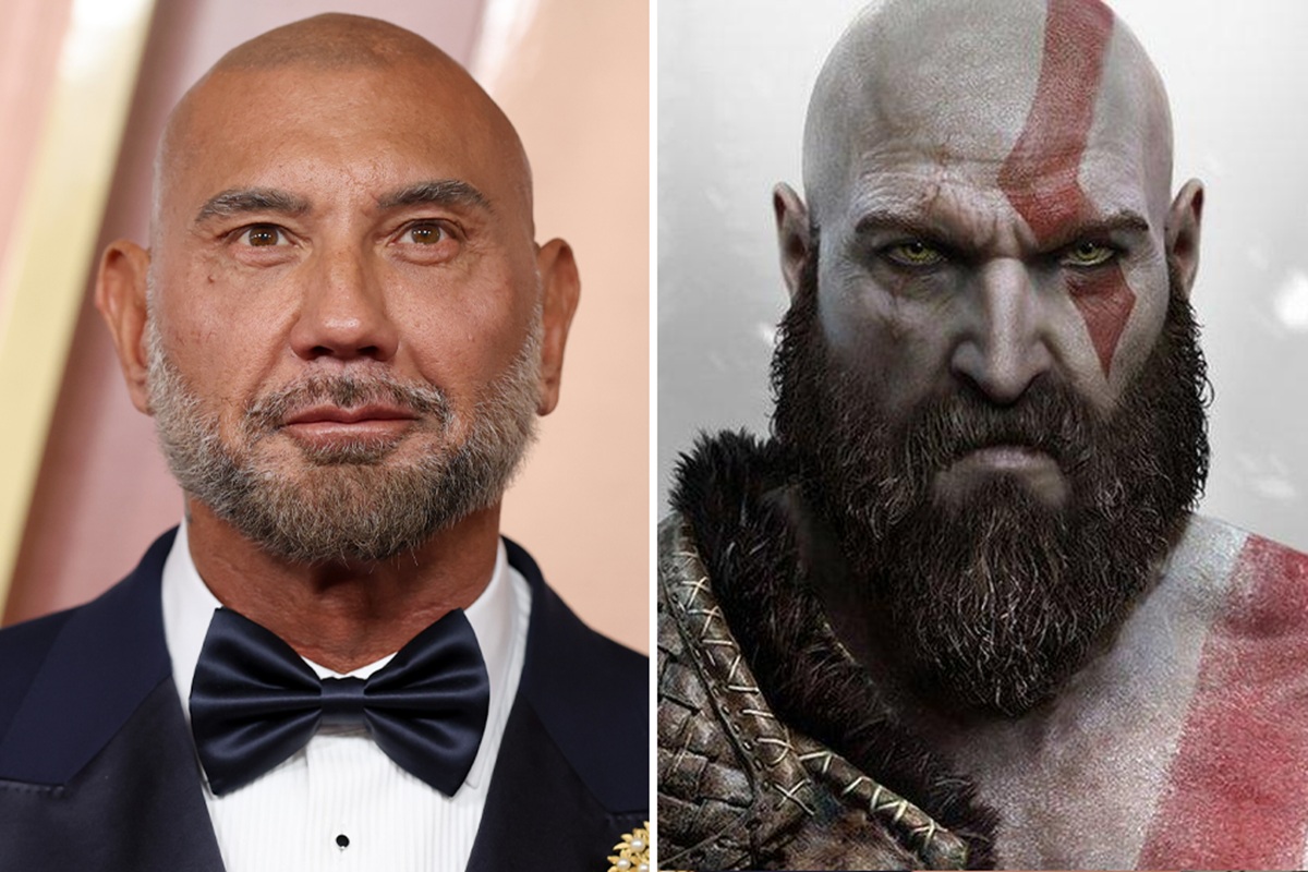 Dave Bautista será Kratos en la nueva serie de God of War