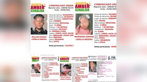 Localizan con vida a las seis personas reportadas como desaparecidas cuando viajaban de Guamúchil a Mazatlán