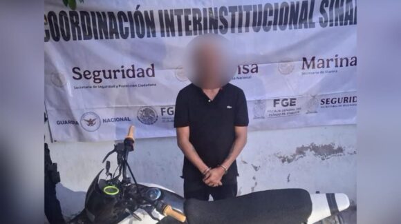 Operativo en Escuinapa, Sinaloa, termina con un detenido y el aseguramiento de un arma de fuego