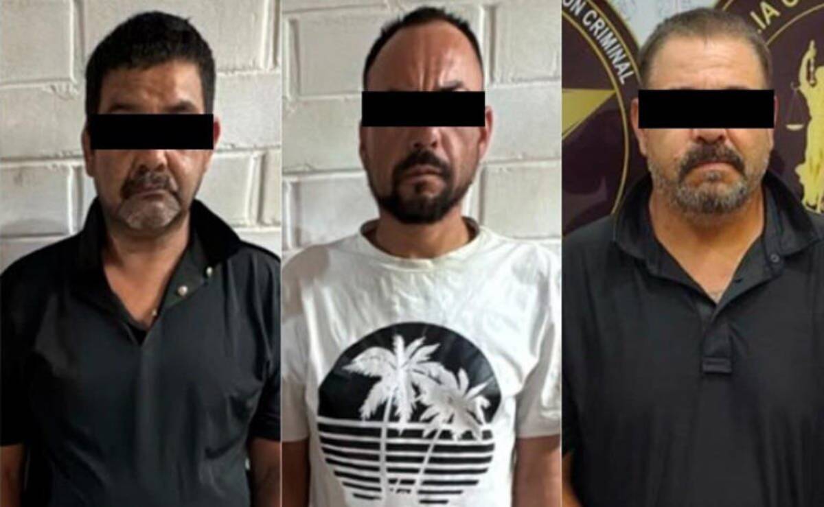 Detienen a tres por robo millonario a ejidatarios en Sonora