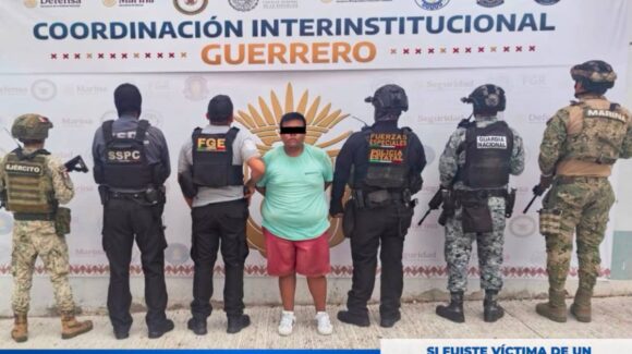 Detienen en Acapulco a ‘El Choco’, jefe de plaza de Los Rusos