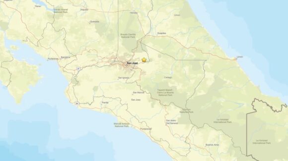 ¡Más sismos! Dos temblores consecutivos sacuden Costa Rica y generan réplicas durante la madrugada
