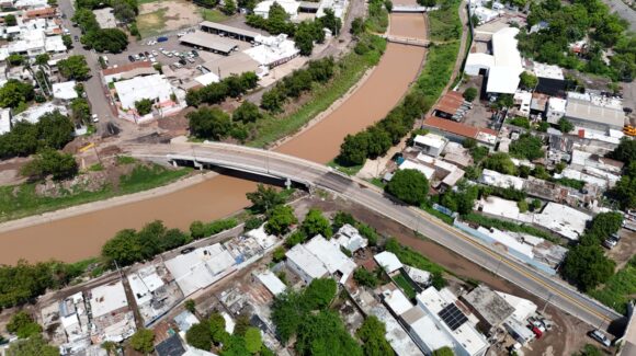 Este viernes Eje Federalismo se habilitará como ruta alterna del bulevar Pedro Infante; reparaciones del Emisor Rubí registran avance del 70%: JAPAC