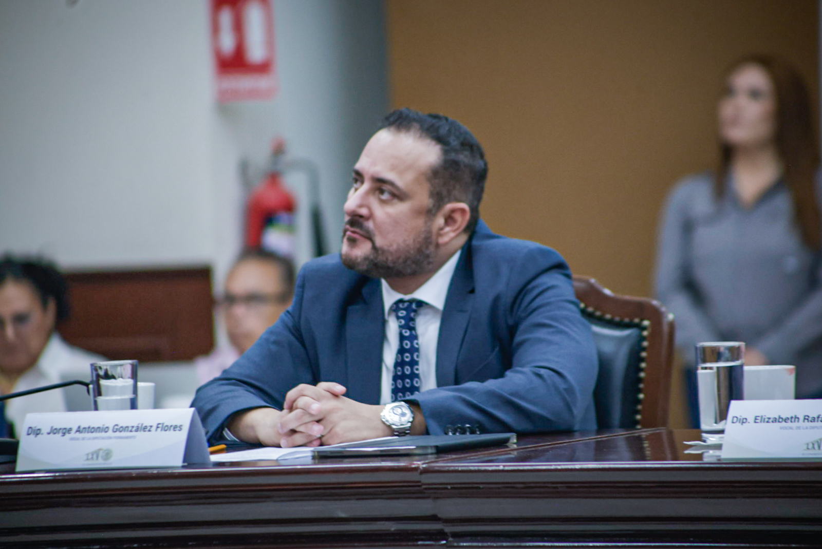 El diputado del PAN, Jorge Antonio González Flores