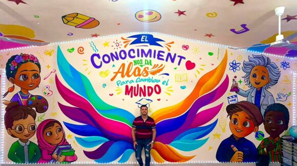 ‘Tus sueños no tienen techo’, el profe Joel diseña un aula muy especial en Mazatlán, Sinaloa para ‘hacer volar’ a sus alumnos en este regreso a clases