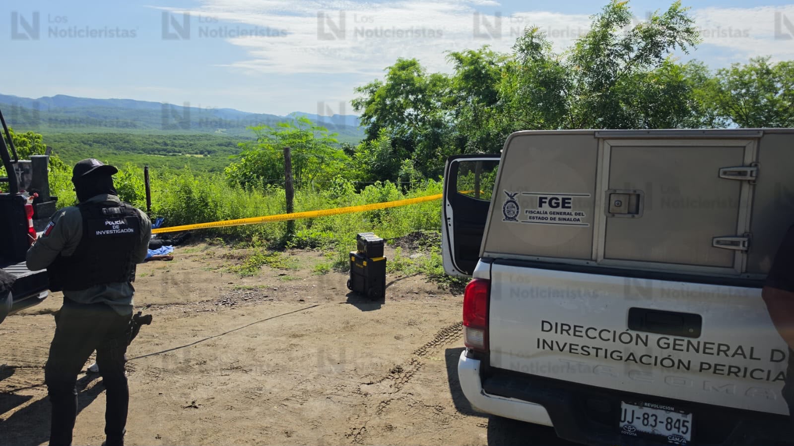 Encuentran ejecutados a dos hombres en Boca de arroyo Badiraguato
