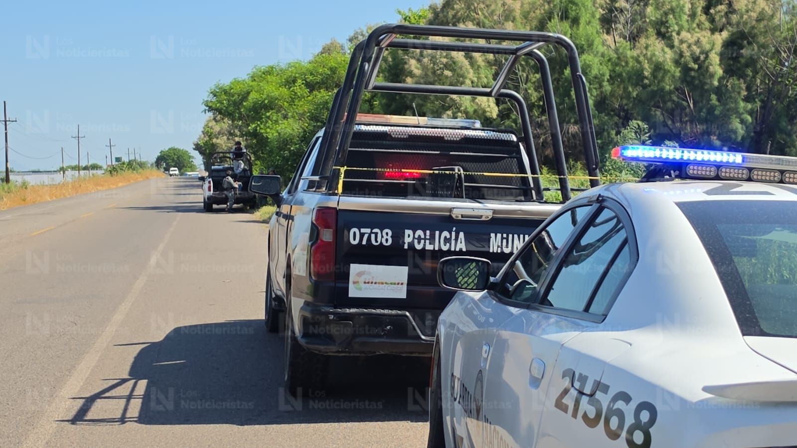 Encuentran una persona envuelta en una sabana en Culiacán