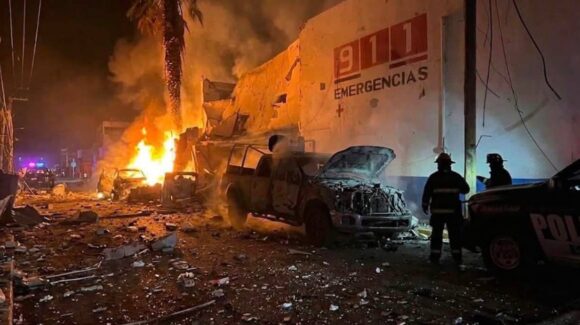 Explosión de coche bomba en Ojocaliente, Zacatecas, deja 11 heridos