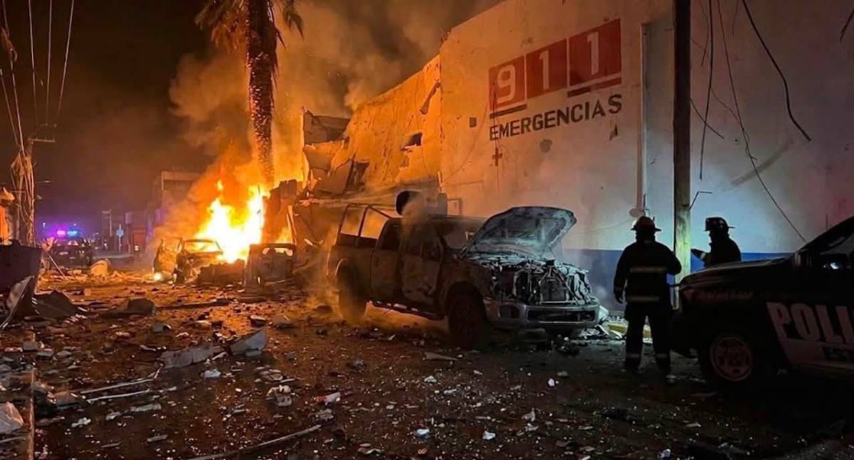 Explosión de coche bomba en Ojocaliente, Zacatecas, deja 11 heridos