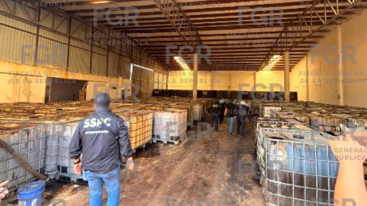 FGR desmantela cuatro centros clandestinos de combustible en tres estados